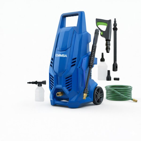 EMMBA EM1800PW 1800W Electric High-Pressure Washer with Foam Cannon